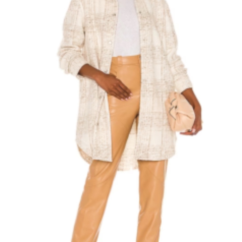 BB Dakota Beige Textured Jacket